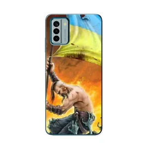 Чохол з картинкою (Патріотичний КОЗАК) на Nokia G22 (Сильний КОЗАК)