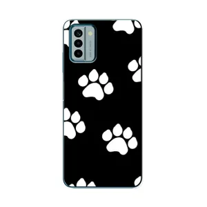 Бампер для Nokia G22 с картинкой "Песики" (Следы собак)
