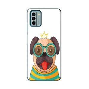 Бампер для Nokia G22 с картинкой "Песики" (Собака Король)