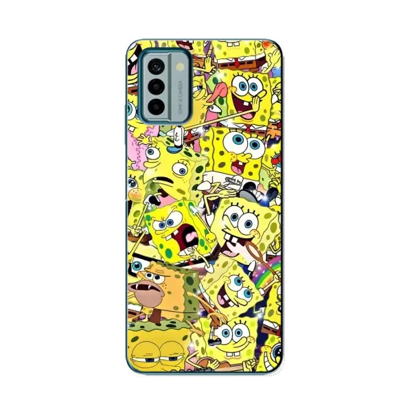 Чехол с рисунком «Спанч Боб Арт» для Nokia G22 Чехол с рисунком «Спанч Боб Арт» для Nokia G22