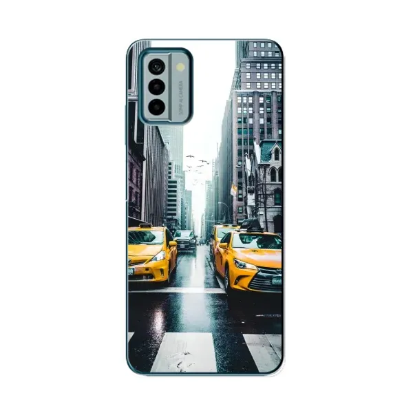 Чехол с рисунком «Такси» для Nokia G22 Чехол с рисунком «Такси» для Nokia G22