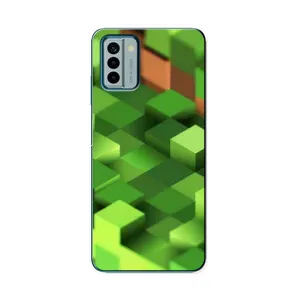 Чехлы для Nokia G22 (Персонажи Майн Крафт) (Текстура)