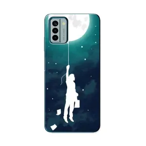 Чехол (ТПУ) с планетами на Nokia G22 (To The moon)