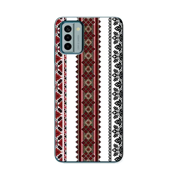 Чехол с рисунком «Вышиваночки» для Nokia G22 Чехол с рисунком «Вышиваночки» для Nokia G22