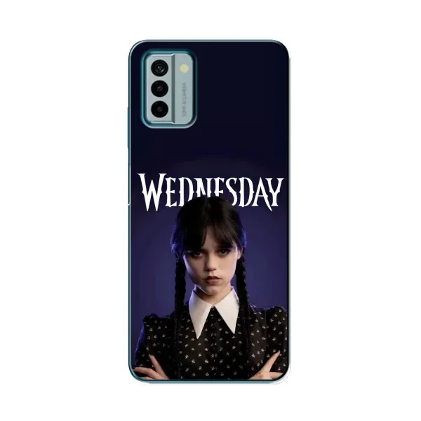 Чехол с рисунком «Wednesdey» для Nokia G22 Чехол с рисунком «Wednesdey» для Nokia G22