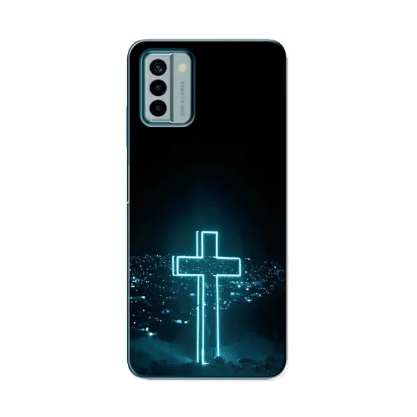 Чехол с рисунком «Яркий Крест» для Nokia G22 Чехол с рисунком «Яркий Крест» для Nokia G22