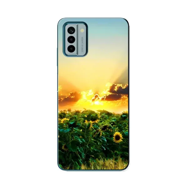 Чехол с рисунком «Закат Солнца» для Nokia G22