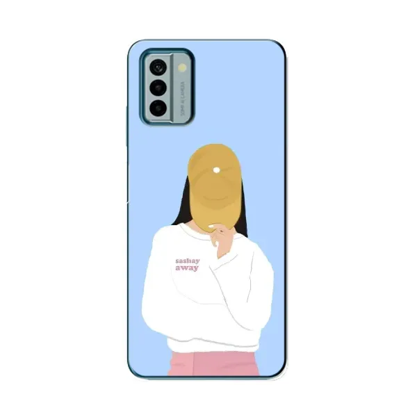 Чехол с рисунком «Желтая кепка» для Nokia G22