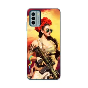 ЗСУ Чехлы (TPU) для Nokia G22 (Женщина солдат)