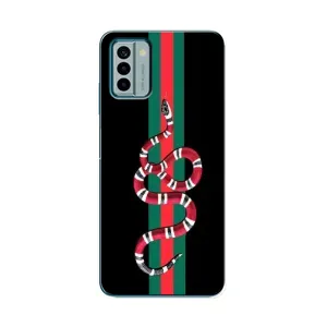Чехлы Бренд GUCCI для Nokia G22 (Змей Гуччи)