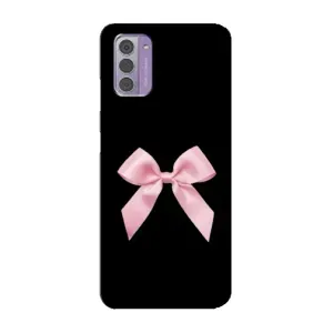 Чохол банти для Nokia G42 (Бант на чорному)
