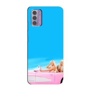 Силиконовый Чехол Барби Фильм на Nokia G42 (Барби и Кен)