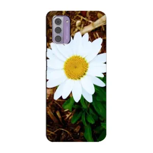 Чехол с ромашками на Nokia G42 (Белая ромашка)