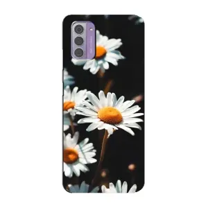 Чехол с ромашками на Nokia G42 (Белые ромашки)