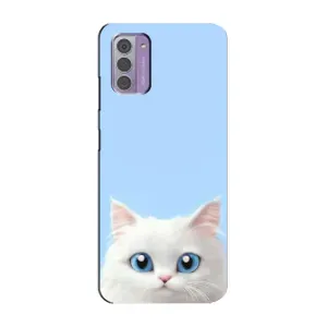 Чохол на тематику: Коти для Nokia G42 (Білий кіт)