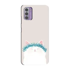 Чохол на тематику: Коти для Nokia G42 (Білий котик)