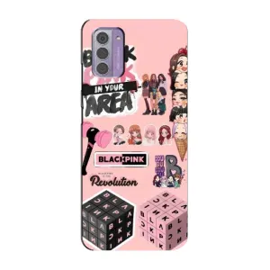 Чохли з картинкою для Nokia G42 (BLACK PINK колаж)