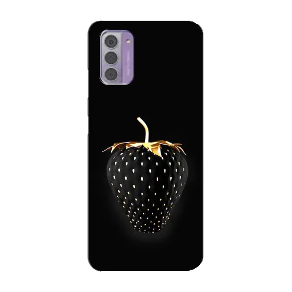 Чехол с рисунком «Чёрная клубника» для Nokia G42 Чехол с рисунком «Чёрная клубника» для Nokia G42