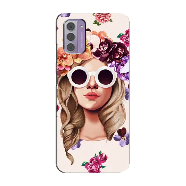 Чехол с рисунком «Девушка в очках» для Nokia G42 Чехол с рисунком «Девушка в очках» для Nokia G42