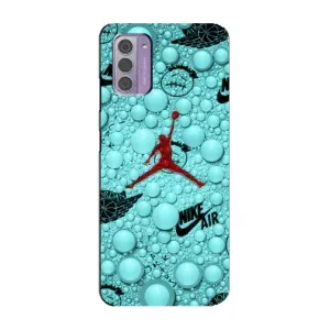 Силиконовый Чехол Nike Air Jordan на Нокиа Джи 42 (Джордан Найк)