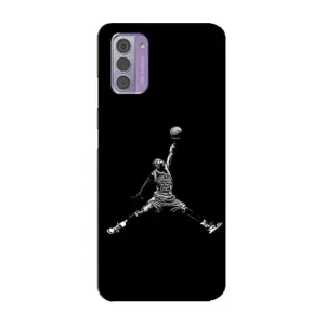 Силиконовый Чехол Nike Air Jordan на Нокиа Джи 42 (Джордан)