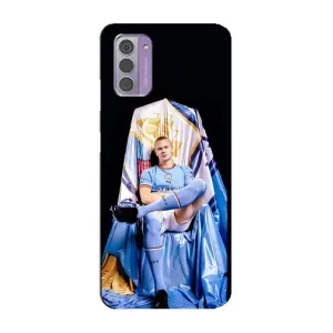 Чехлы с принтом для Nokia G42 Футболист (футболист Холанн)