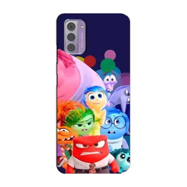 Чехол с рисунком «Герои головоломки» для Nokia G42