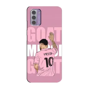 Чехлы Лео Месси в Майами на Nokia G42 (GOAT MESSI)