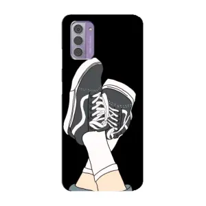 Чехол с Прикольным принтом на Nokia G42 (Кеды)