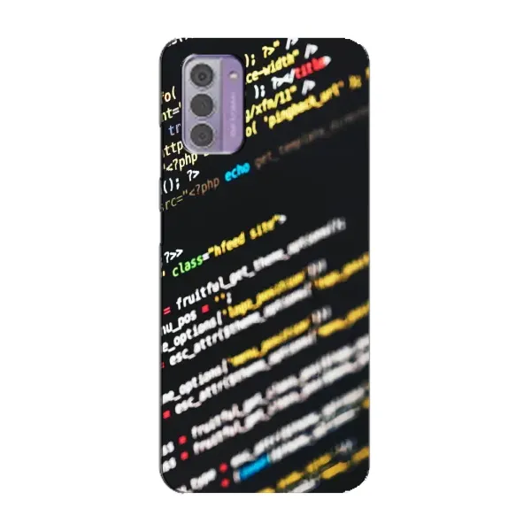 Чехол с рисунком «Код» для Nokia G42 Чехол с рисунком «Код» для Nokia G42