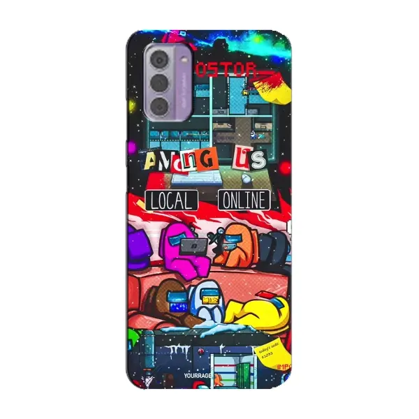 Чехол с рисунком «Команда 2» для Nokia G42 Чехол с рисунком «Команда 2» для Nokia G42
