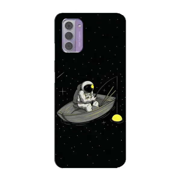 Чехол с рисунком «Космонавт на рыбалке» для Nokia G42 Чехол с рисунком «Космонавт на рыбалке» для Nokia G42