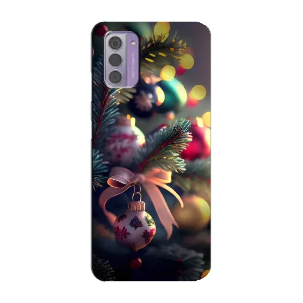 Чехол с рисунком «Красивая елочка» для Nokia G42 Чехол с рисунком «Красивая елочка» для Nokia G42