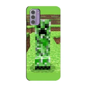 Чехлы для Nokia G42 (Персонажи Майн Крафт) (Крипер 2)
