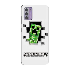 Чехлы для Nokia G42 (Персонажи Майн Крафт) (Крипер)