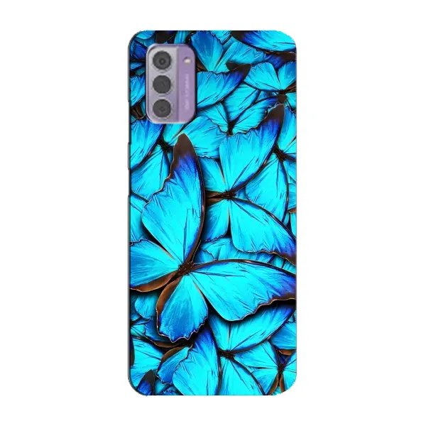 Чехол с рисунком «Крылья бабочек» для Nokia G42