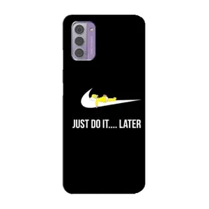 Силиконовый Чехол на Nokia G42 с картинкой Nike (Later)