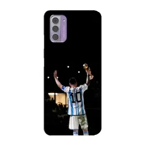 Чехлы Лео Месси Аргентина для Nokia G42 (Лео Чемпион)