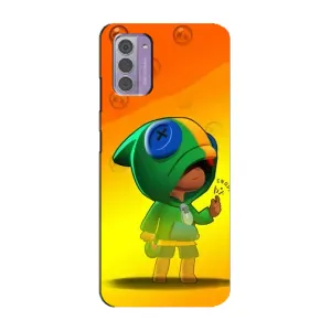 Чохол Бравл Старс для Nokia G42 (LEON в кофті)