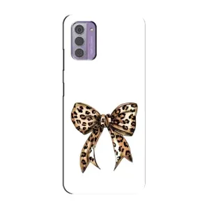 Чохол банти для Nokia G42 (Леопардовий бант)