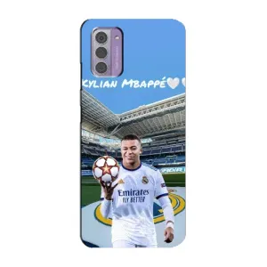 Чехол (TPU) с Футболистом на Nokia G42 (Mbappe Real)