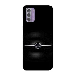 Силиконовый бампер с картинкой машины на Nokia G42 (Mercedes)