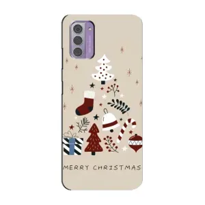 Чехол Санта Клаус для Nokia G42 (Merry Christmas)