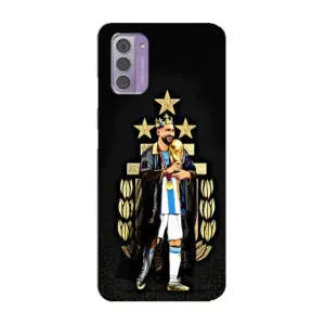 Чехлы Лео Месси Аргентина для Nokia G42 (Месси король)