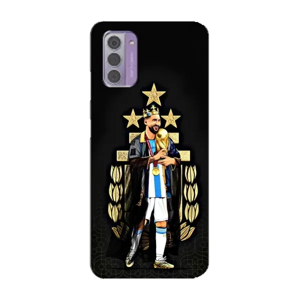 Чехол с рисунком «Месси король» для Nokia G42 Чехол с рисунком «Месси король» для Nokia G42