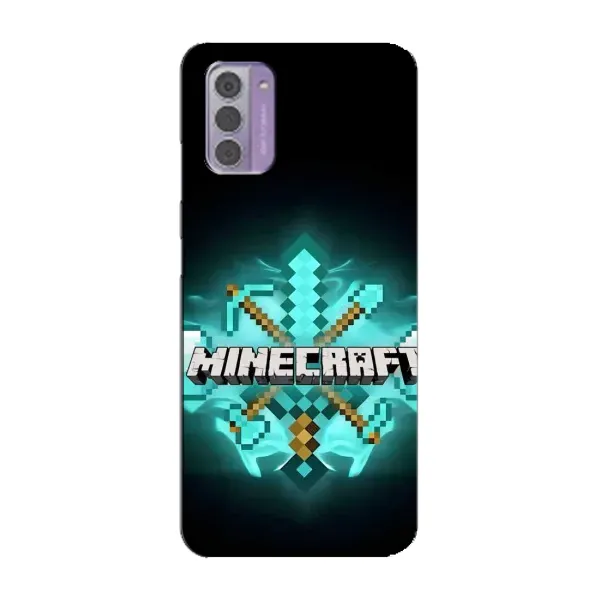 Чехол с рисунком «MineCraft 2» для Nokia G42
