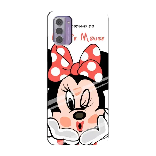 Чехол с рисунком «Minni Mouse» для Nokia G42 Чехол с рисунком «Minni Mouse» для Nokia G42