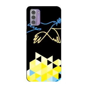 Чехол на Nokia G42 Украинский дизайн (Мир для Украины)