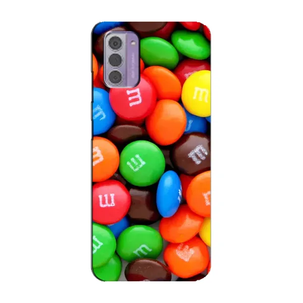 Чехол с рисунком «Разноцветные M&M'S» для Nokia G42 Чехол с рисунком «Разноцветные M&M'S» для Nokia G42