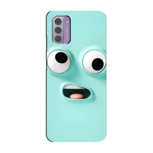 Чохли (ТПУ) (смішні стікери) для Nokia G42 (Кумедне м'ятне обличчя)